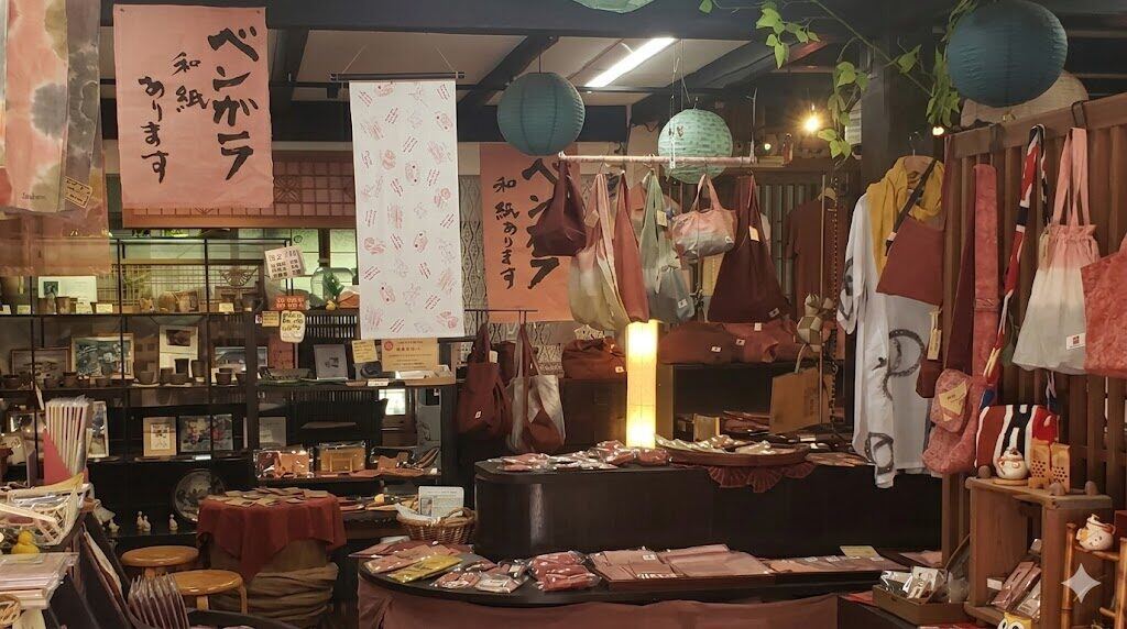 吹屋の町並み